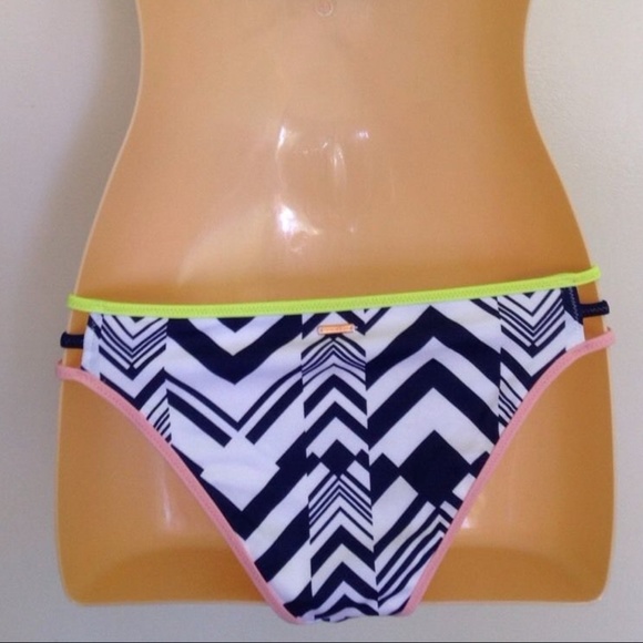 NWT Victoria's Secret Strappy Cheeky Bikini Bottom - Picture 2 of 3